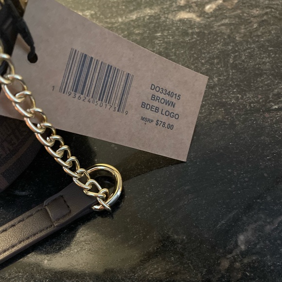 Steve Madden Brown Bdeb Logo Handbag - Picture 6 of 7